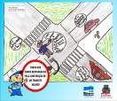 O concurso de desenho realizado pela CONURB, em parceira com a Secretaria da Educação, no mês de abril, elegeu os nove melhores desenhos de cada escola, que serão colocados nas defensas do centro da cidade. Escola Municipal Anita Garibaldi. - Fotografo: Reprodução/Conurb - Data: 08/05/2012