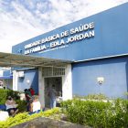 fachada da Unidade Básica de Saúde da Família Edla Jordan