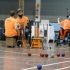 Atletas joinvilenses participam de seletiva da seletiva para o Campeonato Brasileiro de de Bocha Paralímpica
