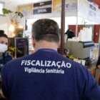 Fiscais da Vigilância Sanitária monitoram de regras estão sendo cumpridas durante o Festival de Dança
