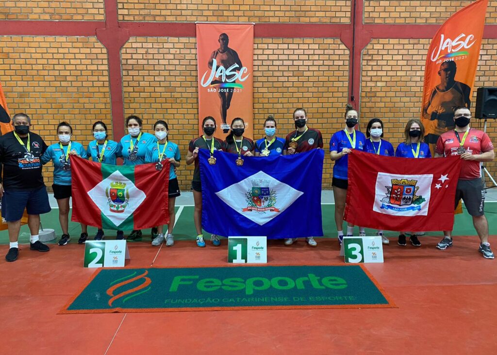 Joinville encerra participação no Jasc com 52 medalhas
