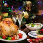 mesa de natal montada