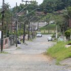rua não pavimentada