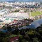 Imagem aérea de Joinville