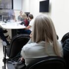 audiência no Fórum de Joinville