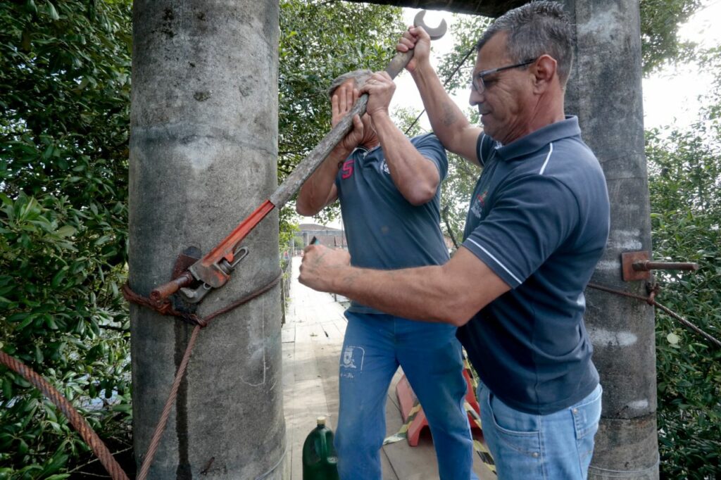 Ponte pênsil no bairro Comasa é interditada para a segurança da população
