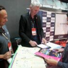 servidores em estande da Exposuper