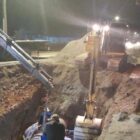 obra de esgoto na Monsenhor Gercino