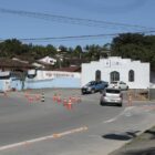 Local onde vai ser implantada a rotatória