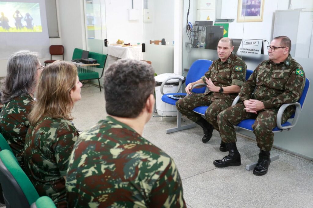 Junta Militar de Joinville recebe vistoria do Posto de Recrutamento e Mobilização do Exército