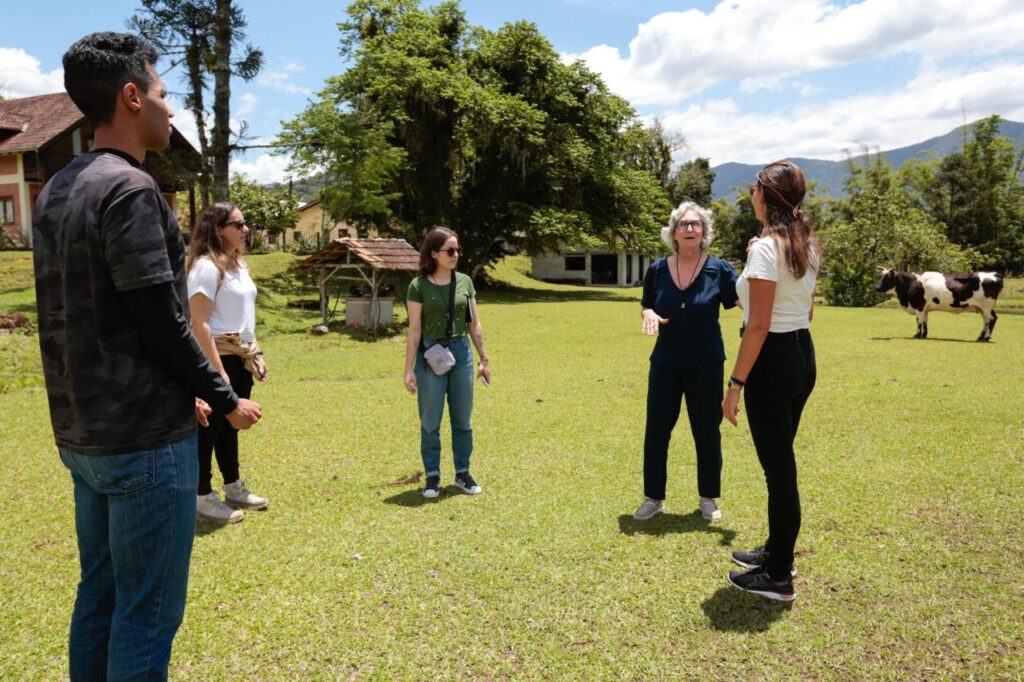 Representantes do Ministério do Turismo estão em Joinville para validação da rota Caminhos de Dona Francisca