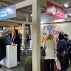 Estande de Joinville em feira de turismo