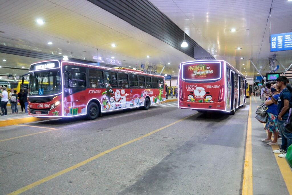 Transporte coletivo de Joinville terá terminais abertos, novos horários e linhas aos domingos