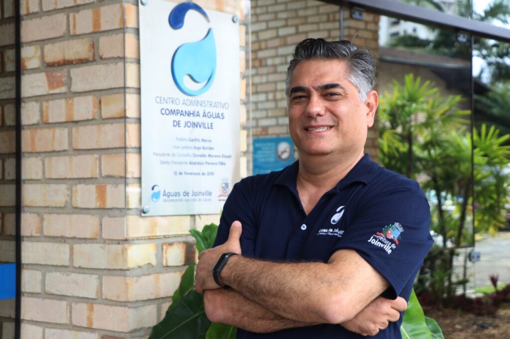 Companhia Águas de Joinville tem novo presidente a partir de hoje