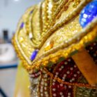 Detalhe de fantasia de Carnaval