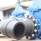 Parte de equipamento utilizado pela Companhia Águas de Joinville