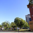 Praça no Centro de Pirabeiraba