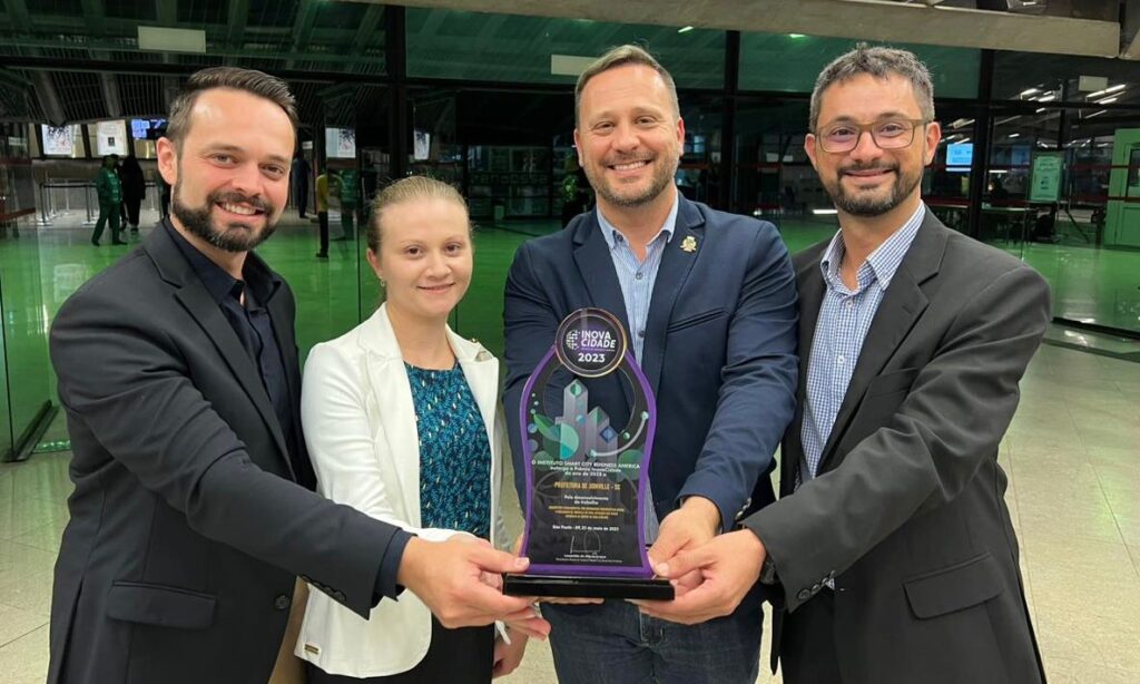 Prefeitura de Joinville é premiada no principal evento sobre cidades inteligentes da América Latina