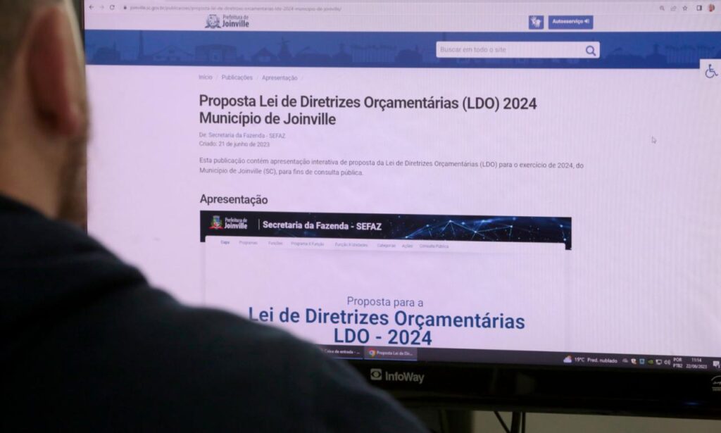 Prefeitura de Joinville abre consulta pública para Lei de Diretrizes Orçamentárias