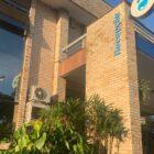 Fachada da Central de Atendimento da Companhia Águas de Joinville
