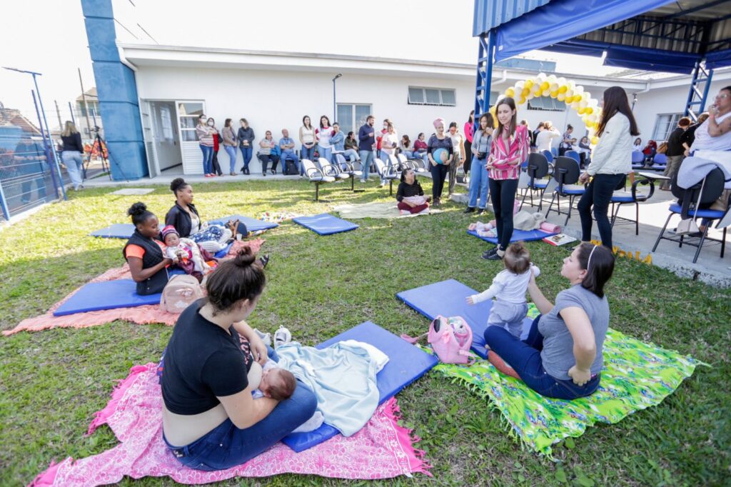 Joinville realiza ações de conscientização no Agosto Dourado para incentivar a amamentação