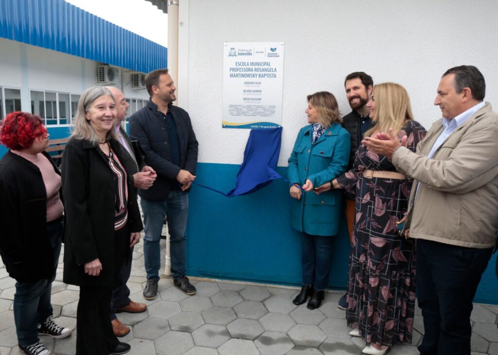 Prefeitura de Joinville inaugura Escola Municipal na Zona Sul