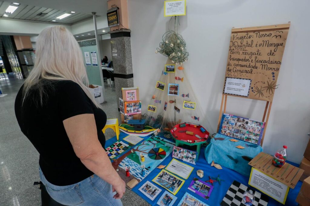 Semana Nacional da Educação Infantil tem exposições em espaços públicos de Joinville