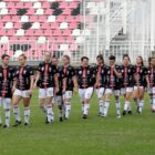 Time entrando em campo