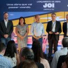 Prefeito Adriano e governador Jorginho