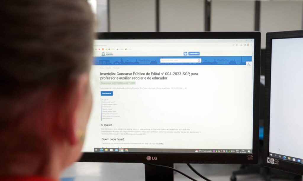 Prefeitura de Joinville publica Edital de Concurso Público para a Educação