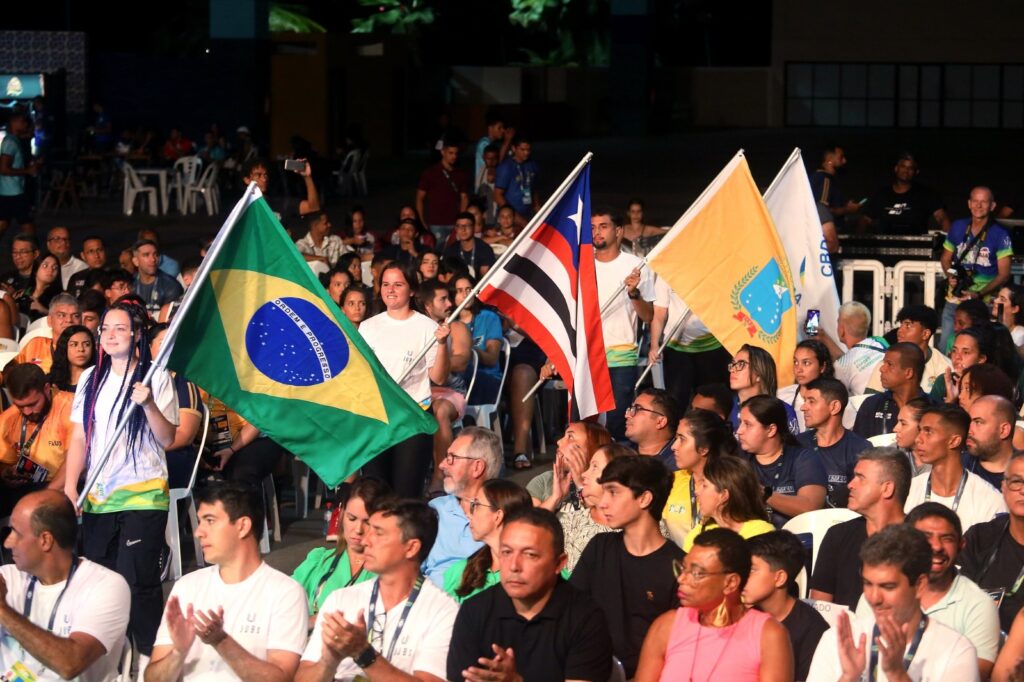 Cerimônia de Abertura dos Jogos Universitários Brasileiros (JUBs) apresenta destaques de Joinville