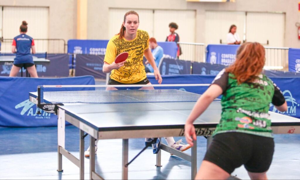 Atleta de tênis de mesa de Joinville é destaque nos JUBs