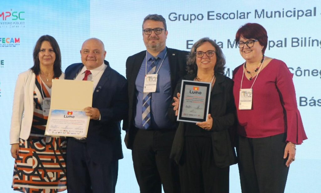 Escola Municipal de Joinville vence prêmio do TCE/SC como referência no Estado