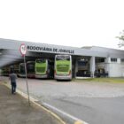 Fachada da rodoviária de Joinville