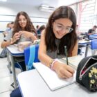 Alunos em sala de aula