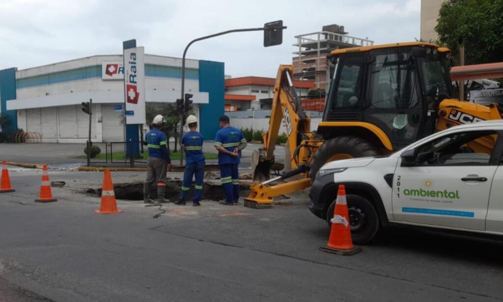 Companhia Águas de Joinville realiza manutenção emergencial na Max Colin nesta sexta-feira