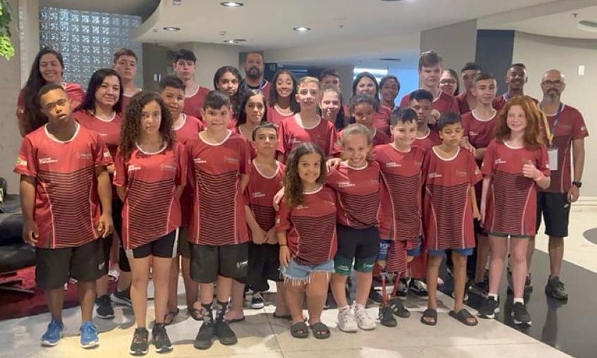 Joinville participa das Paralimpíadas Escolares, em São Paulo