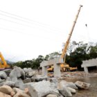 Guindastes içam peças para colocar em nova ponte