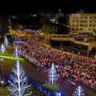 Imagem do espetáculo de abertura de natal passado