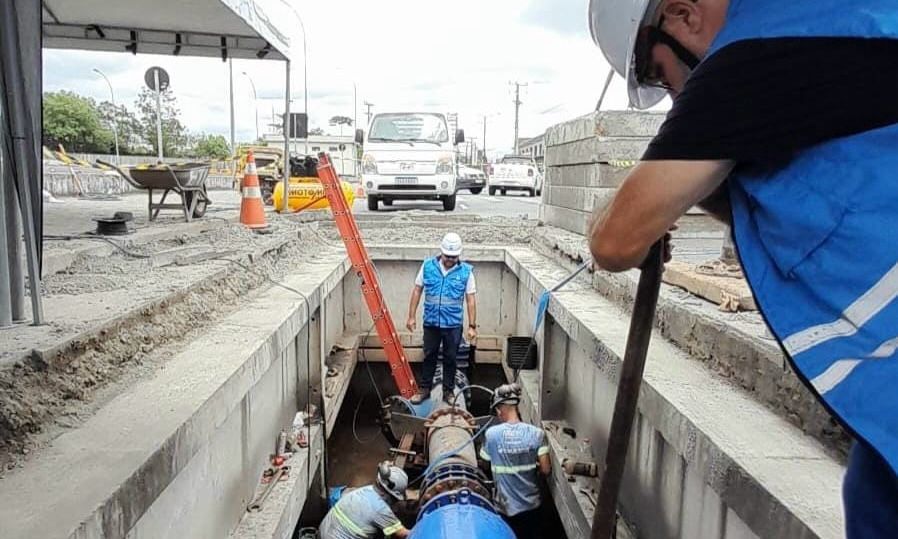 Concluída a manutenção preventiva na Estação de Tratamento de Água do Cubatão