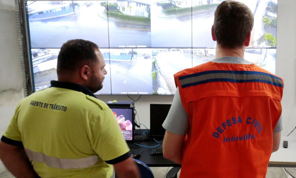 Joinville registra acumulado de 164 milímetros em 24 horas e Defesa Civil alerta para risco de deslizamentos
