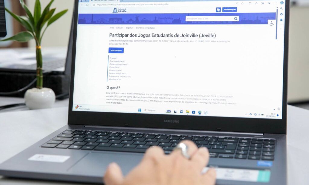 Inscrições abertas para os Jogos Estudantis de Joinville