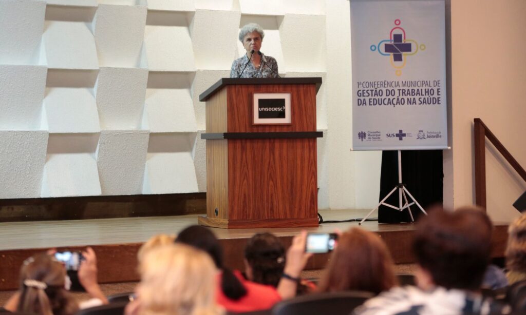 Joinville realiza a 1ª Conferência Municipal de Gestão do Trabalho e da Educação na Saúde