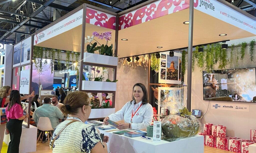 Joinville participa da WTM Latin America, feira de viagens e turismo em São Paulo