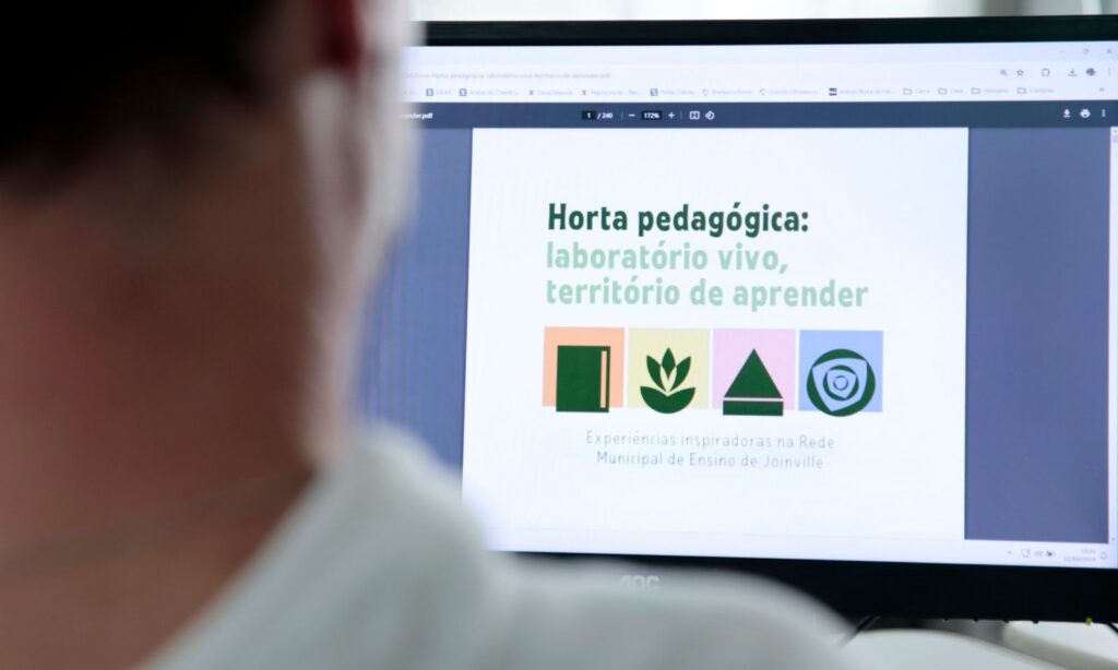 Secretaria de Educação lança livro sobre hortas pedagógicas e experiências desenvolvidas em escolas e CEIs