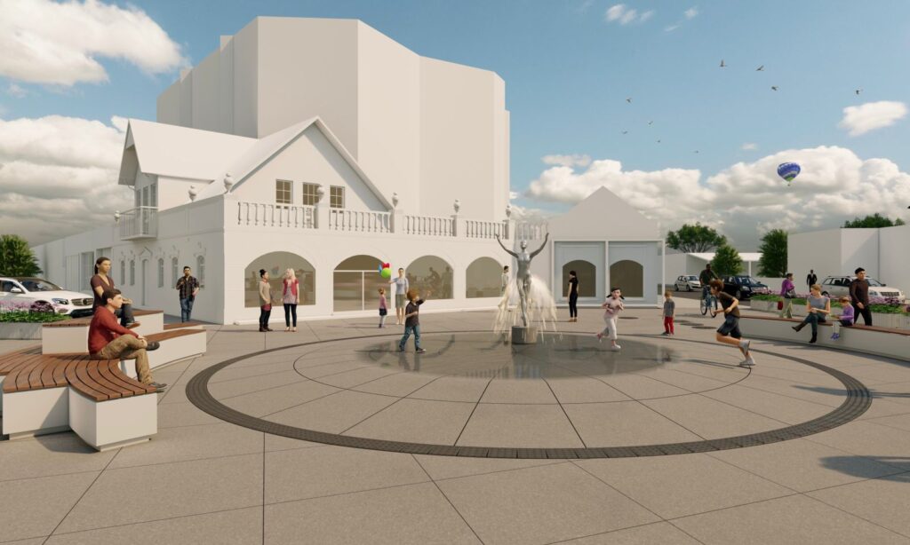 Prefeitura autoriza início da obra da Praça Bailarina Liselott Trinks e apresenta protótipo do monumento