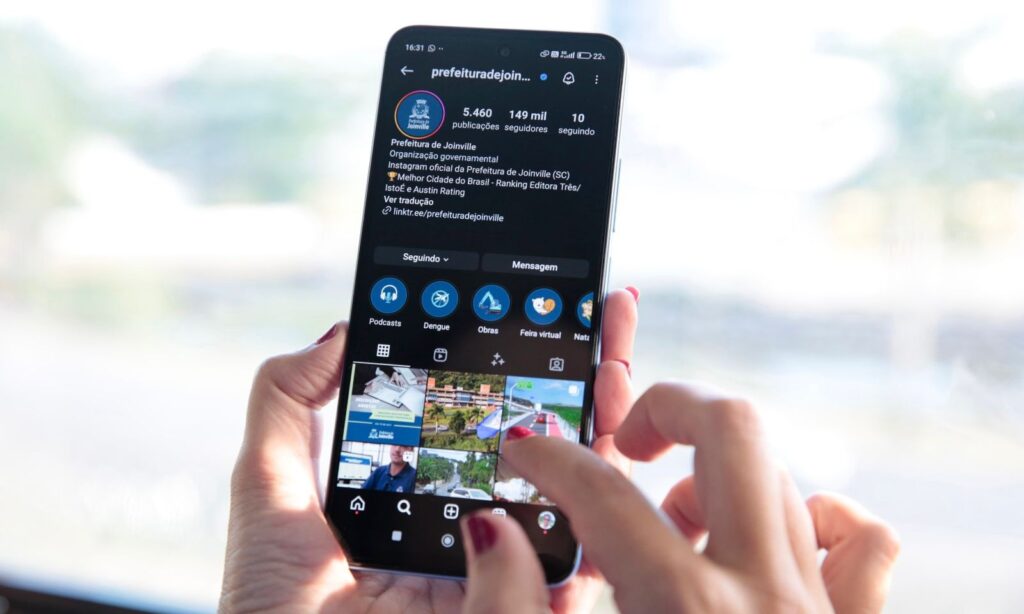 Joinville está entre as Prefeituras que melhor se comunica pelas redes sociais