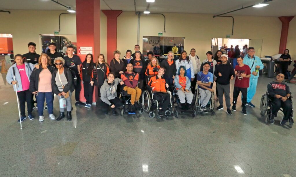 Paratletas de Joinville participam do Parajasc 2024