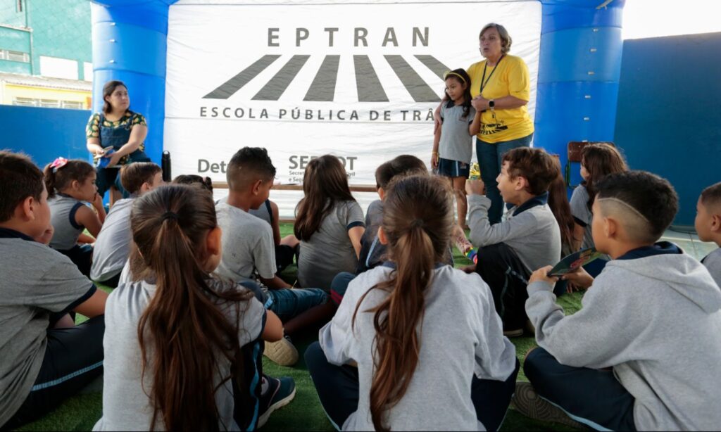 Escola Pública de Trânsito de Joinville recebe prêmio nacional e apresenta resultados das ações em evento