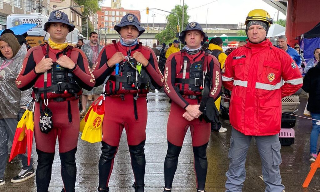 Defesa Civil e Bombeiros Voluntários de Joinville permanecem no Rio Grande do Sul até sábado